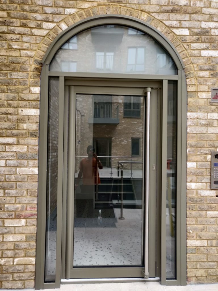 Custom Commercial Glass Door