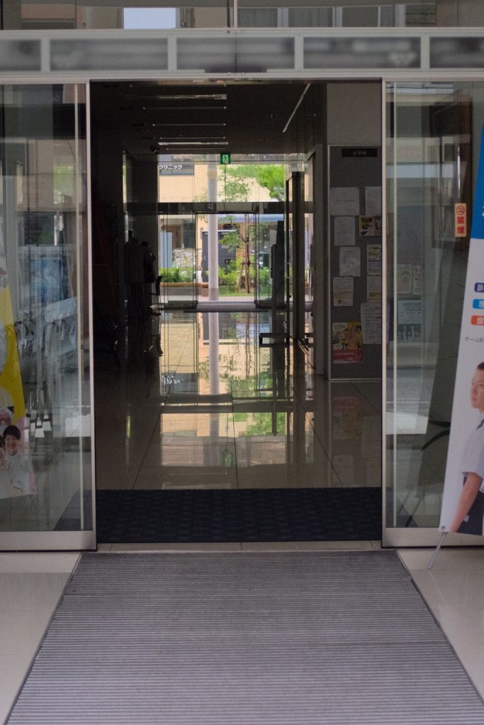 Sliding Commercial Door for Sykes Shop Fitters