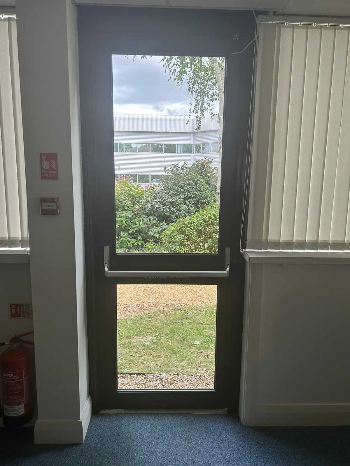 fire exit commercial doors